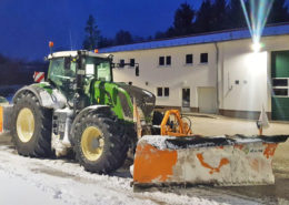 2018 Blunk beim Winterdienst auf Rügen