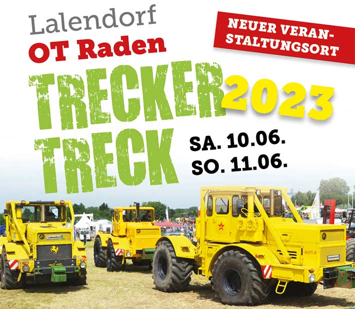 Ausblick auf Trecker Treck 2023 am 11./12. Juni in Lalendorf