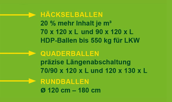 Rundballn und Quaderballen pressen nach Maß - Grasernte 2024 mit Blunk